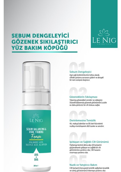 Sebum Dengeleyici Yüz Temizleme Köpüğü 200 ml fiyatları