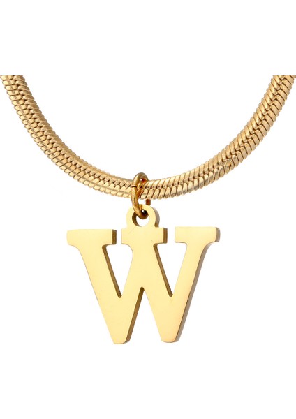 Ingilizce Mektup Kolye Kolye (Yurt Dışından)