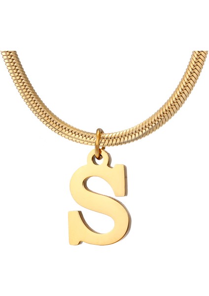 Ingilizce Mektup Kolye Kolye (Yurt Dışından)