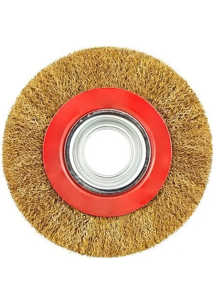 Saçaklı Çanak Fırça 150 mm Pas Kir Toz Temizleme Metal Temizlik Fırçası