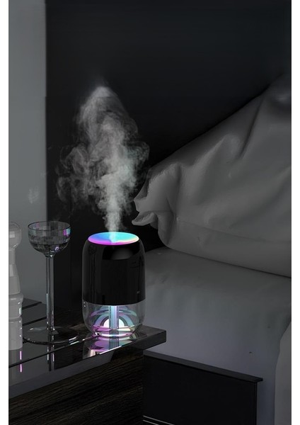 Torima H6 Beyaz 200 ml Ultrasonik Renkli Hava Nemlendirici Buhar Makinesi ve Aroma Difüzörü fiyatları
