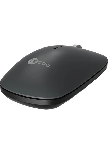 Lecoo WS214 Kablosuz Optic 1600DPI Siyah Mouse