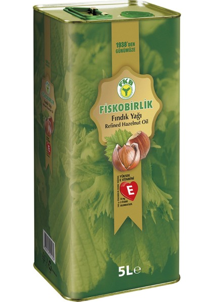 Fındık Yağı 5 Litre