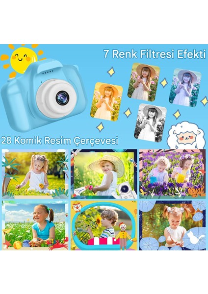1080P Çift Lens Selfie Video Kamera Hd Ekran Digital USB Şarjlı Lens Camera indirimleri