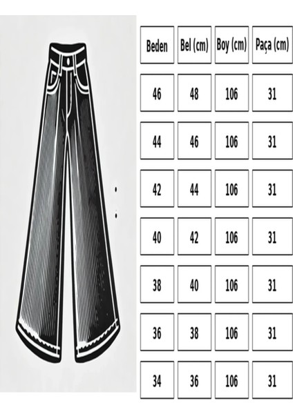 Kadın Pamuk Wide Leg Baggy Jeans indirimleri