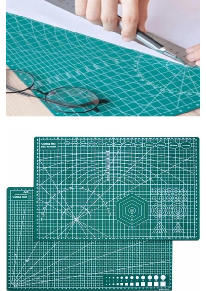 Kesim Matı Cutting Mat Kesim Altlığı 42*30CM A3 A4 ve A5 Mühendislik A3 Kesme Matı Patchwork fırsatları