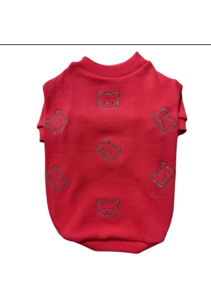 Nar Çiçeği Kaşkorse Basıc Kedi Köpek Sweatshırt