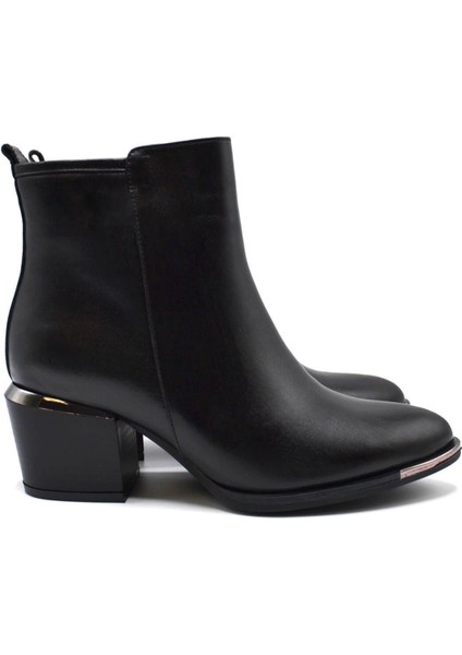 1928160 Siyah Deri Bot - fiyatları