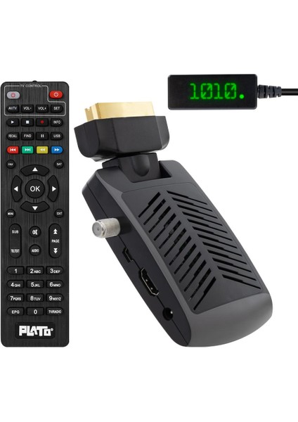 Multı Mını Scart Hd Dısplay Gözlü Uydu Alıcısı