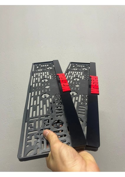 Wasted Yazılı Pleksi Araba Plakalık modelleri