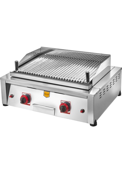 Lav Taşlı Izgara 70 cm