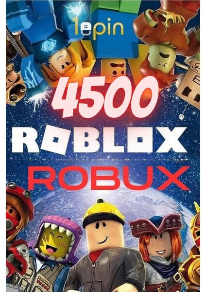 Roblox 4500 Robux 50$