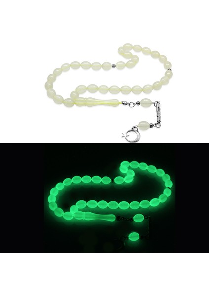 Kararmaz Metal Püsküllü Basic Model Arpa Kesim Kedigözü Tesbih