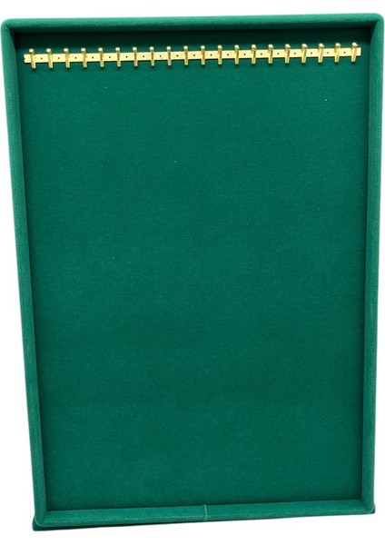 Yerli Üretim Süet Kumaş Tırnaklı Yeşil Renk 34/24 cm Ayaklı Tesbih Takı Standı fırsatları