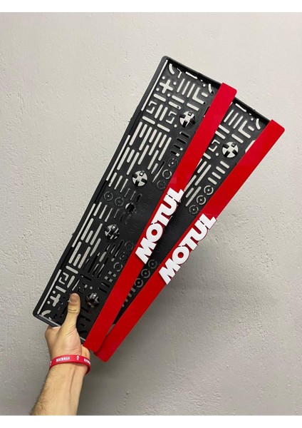 Motul Yazılı Parlak Pleksi Araba Plakalık
