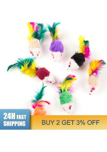 12 Adet Top Tarzı Minik Renkli Kedi Oyuncakları Peluş Sahte Fare Oyuncakları Kediler ve Yavru Kediler Için Komik Oynama Ürünleri Kedi Malzemeleri Kedi Malzemeleri (Yurt Dışından) indirimleri