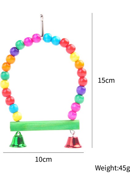 Büyük Top 5 Adet Tarzı Papağanlar Için Asma Kafes Oyuncakları - Güvenilir Kemirilebilir-Sallanan Kemirileme Köprüsü Ahşap Boncuk Top Zil (Yurt Dışından) indirimleri