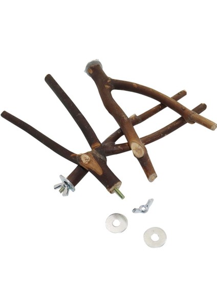 1 Adet Tarzı Doğal Ahşap Kavrama Çubuğu Asılı Oyuncağı Kuş Eğitim Aksesuarı - Kuşlar Için Ahşap Kuş Oturma Çubuğu (Yurt Dışından) indirimleri