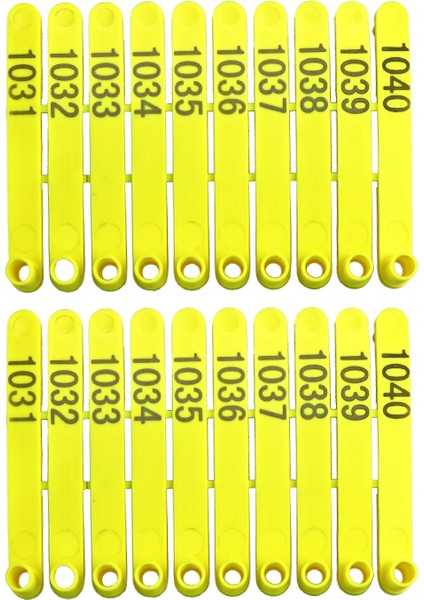 Koyun Kulak Etiketleri Stili 201-300 Ahır Hayvanları Için Numaralı Kulak Etiketi Pense Keçi Kulak Lazer Yazma Plastik Kafa Küpeler Idetifikasyon Kartı Için (Yurt Dışından)