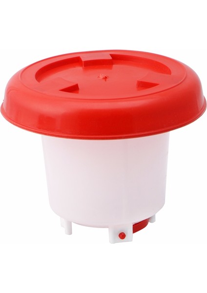 Kırmızı Stil 1.5l Tavuk Içme Derisi Kümes Tavuk Tavuk Bıldırcın Bantam Yem Su (Yurt Dışından) fırsatları