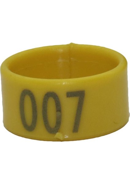 Sarı Stil 1.8 cm 1.6cm.8cm.0cm Plastik Açık Tip Tavuk Ördek Kaz Dijital Ayak Halkası Kümes Hayvancılık Ekipmanı (Yurt Dışından)