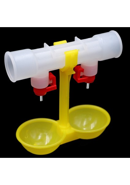 Sarı Stil Içki Bardakları Tavuk Ekipmanı Iki Kupa Askılı Top Meme Suluk 25CM - Su Içme Çeşmesi (Yurt Dışından) fiyatları