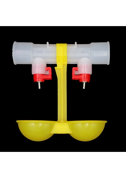 Sarı Stil Içki Bardakları Tavuk Ekipmanı Iki Kupa Askılı Top Meme Suluk 25CM - Su Içme Çeşmesi (Yurt Dışından) modelleri