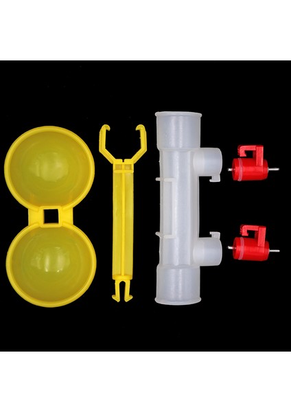 Sarı Stil Içki Bardakları Tavuk Ekipmanı Iki Kupa Askılı Top Meme Suluk 25CM - Su Içme Çeşmesi (Yurt Dışından) indirimleri