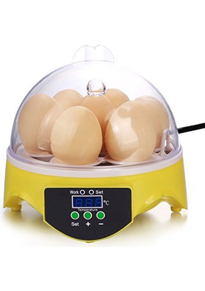 7 Yumurta Kuluçka Makinesi Yumurta Tepsisi Yavru Makinesi Otomatik Akıllı Sıcaklık Kontrolü Bıldırcın Papağan Ev Aracı (Yurt Dışından)