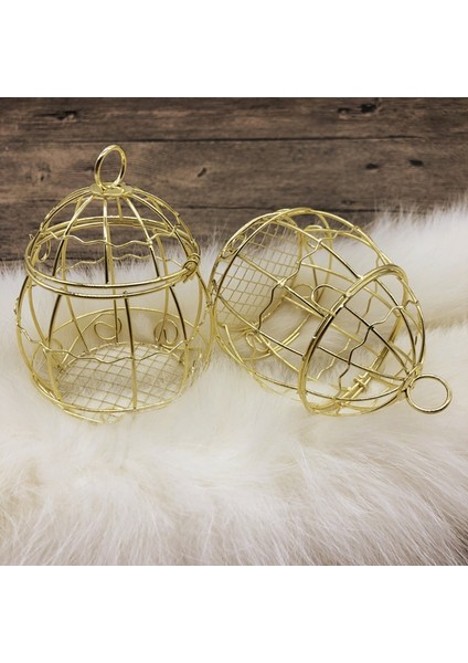 1 Adet Tarzı Açık Hava Kuş Besleyicisi ve Sincap Geçirmez Metal Kuş Besleyicisi Ağır Top Asılı Alet (Yurt Dışından) fiyatları