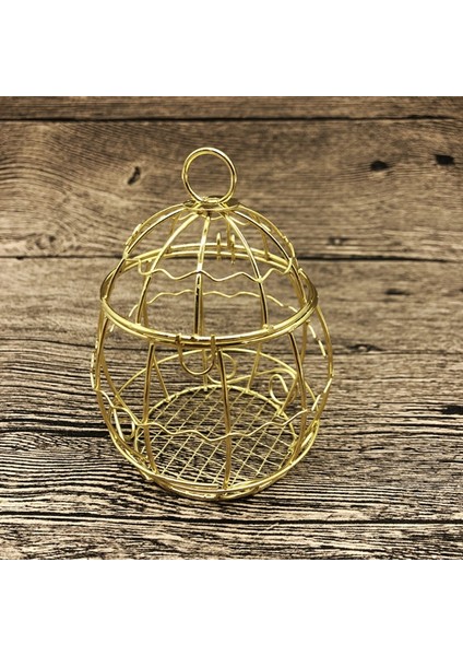 1 Adet Tarzı Açık Hava Kuş Besleyicisi ve Sincap Geçirmez Metal Kuş Besleyicisi Ağır Top Asılı Alet (Yurt Dışından) modelleri