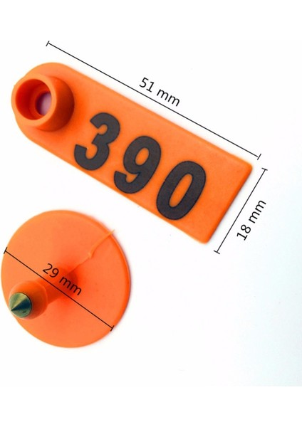 Mavi Stil NO.301-400 5 Renkli Koyun Kulak Etiketi Lazer Tipi No.dijital Tanımlama Kartı Çiftlik Hayvanı Besicilik Malzemeleri Kulak Etiketi Pensesi (Yurt Dışından) modelleri