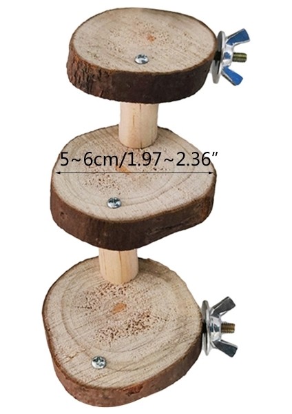 Bir Stil Kuşlar Egzersiz Kafesi Merdiven Tırmanma Merdiveni Hamster Tırmanış Merdiveni Standı Oyuncakları (Yurt Dışından) fırsatları