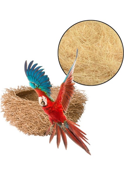 30G Jüt Yerleşme Malzemesi Kuşlar Için Yuvanın Lif Kuşlar Kanaryalar Saka Yuvayı Dolu Ot Kafes Aksesuarları Dekorasyon (Yurt Dışından) fiyatları