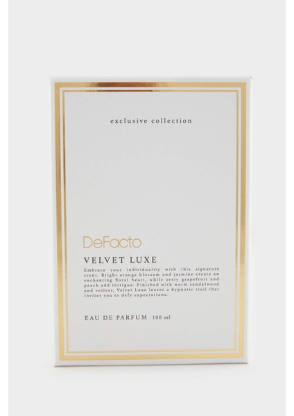 Kadın Defacto Velvet Luxe Aromatik 100 ml Parfüm E3954AXNS