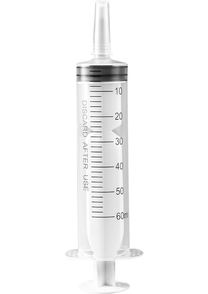 60 ml Tekrar Kullanılabilir Büyük Büyük Hidropolastik Besleyici Steril Sağlık Ölçüm Şırınga Araçları Kedi Mama Aksesuarları (Yurt Dışından)