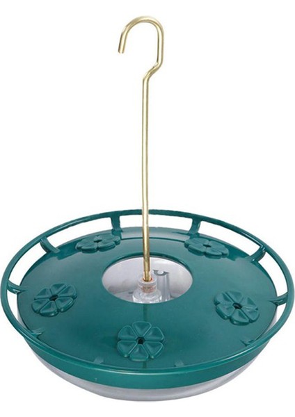 Yeşil Stil Kolibrinin 4 Portlu Su Içme Kabı ile Kuş Su Içirme Aracı - Kuş Malzemeleri (Yurt Dışından)
