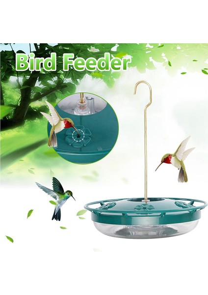 Yeşil Stil Kolibrinin 4 Portlu Su Içme Kabı ile Kuş Su Içirme Aracı - Kuş Malzemeleri (Yurt Dışından) fiyatları