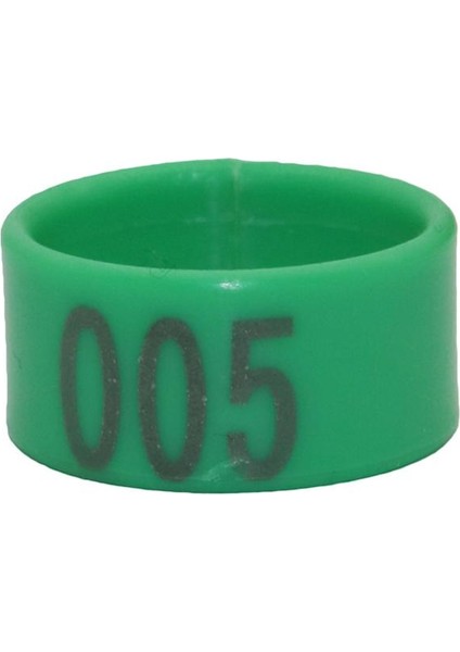 Yeşil Stil 1,6 cm 1.6cm.8cm.0cm Plastik Açık Tip Tavuk Ördek Kaz Dijital Ayak Halkası Kümes Hayvancılık Ekipmanı (Yurt Dışından)