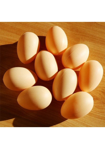 10 Adet Tarzı 5X4CM Küçük Sahte Yumurtalar 5*3.4cm Çiftlik Hayvan Malzemeleri Kafes Aksesuarları Rehber Tavuk Yuvası Yumurta Çocuk Oyuncakları Boyama (Yurt Dışından) fırsatları