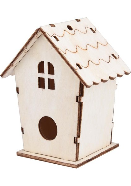 D Stili Kendi Yapımı Kuş Yuvası Aksesuarları Kuş Yuvası Ev Kuş Kafesi Ahşap Kutu Dış Mekan Dekoratif Kuş Evi Kafes Kuş Ev Ahşap Kutu Açık Hava Dekoratif Jaulas Para Pájaros (Yurt Dışından)