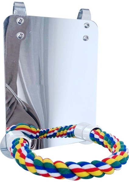 S Tarzı Ip Koltuklar Kuş Oyuncakları Salıncak Rahat Koltuklu Akrilik Kuş Aynası Için (Yurt Dışından) fiyatları