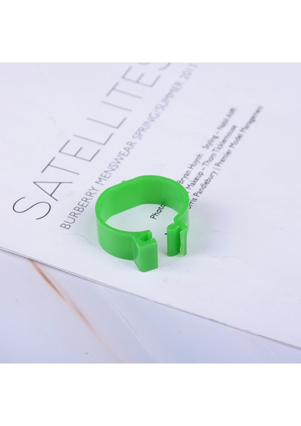 Yeşil Stil 2.0 cm Iç Çaplı Tavuk Halkası Tavuk Bacak Güvercin Bandı Kümes Kuşları Sülün Kaz Civciv Ördek Papağan Kelepçe Halkaları (Yurt Dışından)