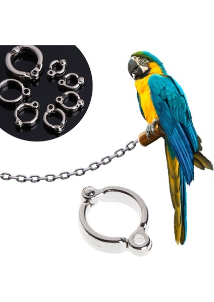 No.15 Tarzı Muhabbet Kuşu Ayak Yüzük Kuş Uçuş Halatı Ayak Yüzüğü Açık Hava Aksesuarları (Yurt Dışından) fırsatları