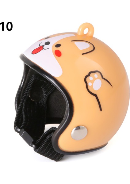 No.10 Tarzı Komik Evcil Hayvan Koruyucu Kask Tavuk Kaskı Abs Oyuncak Küçük Kep Kuş Plastik Koruyucu Kask Pet Malzemeleri Kostüm Yeni 4x4.5 (Yurt Dışından)