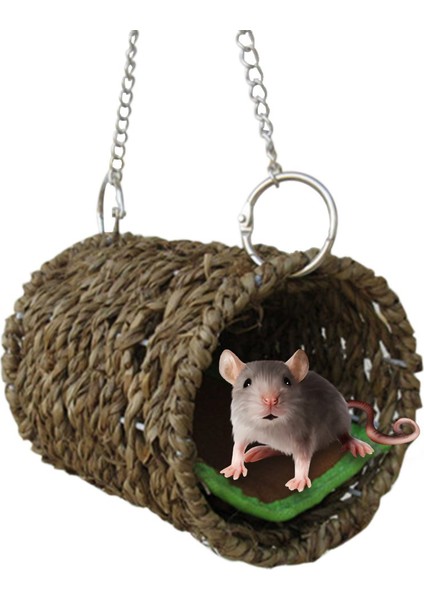 Ahşap Renk Stili Yeni Papağan Yuva Hamak Asılı Kuş Kafesi Sıcak Kış Kuş Kafesi Yatak Oyuncaklar Hamster Evi Papağan Kafesi Süs Dekorasyon (Yurt Dışından) modelleri