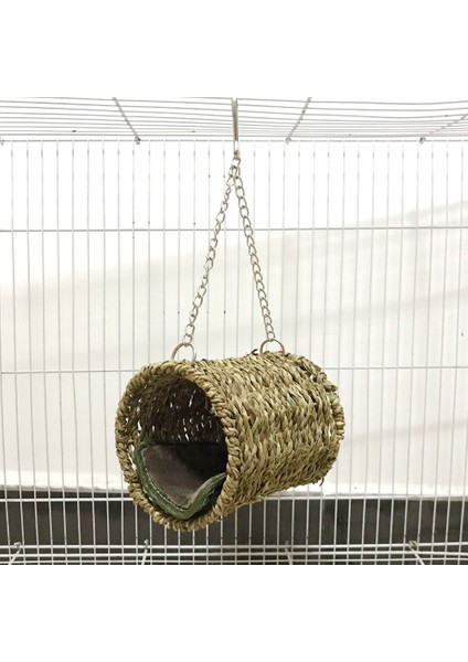 Ahşap Renk Stili Yeni Papağan Yuva Hamak Asılı Kuş Kafesi Sıcak Kış Kuş Kafesi Yatak Oyuncaklar Hamster Evi Papağan Kafesi Süs Dekorasyon (Yurt Dışından) indirimleri