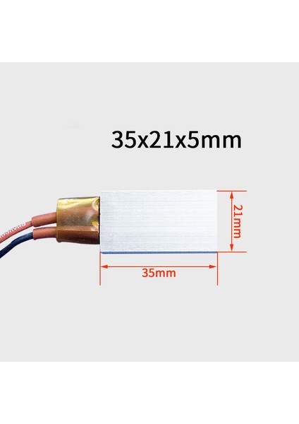 170 Santigrat Derece Tarzı 24V Alüminyum Saç Kurutma Makinesi Bukle Isıtıcısı 35*21MM Sabit Sıcaklık Termistör Hava Isıtma Sensörü (Yurt Dışından)