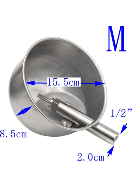 S Tarzı M Beden Çelik Içme Suyu Tepsisi Domuz Otomatik Içme Tesisatı Hayvan Çiftliği Için (Yurt Dışından)