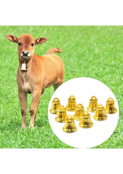 Antik Bronz Tarzı 48 mm 1 Adet Kendin Yap Sürüngelenler Çiftlik Inek At Koyun Ekipmanı Kaybı Önleme Çiftlik Hayvanı Çanlar Saf Bakır Malzeme Net Yüksek Sesli (Yurt Dışından) modelleri